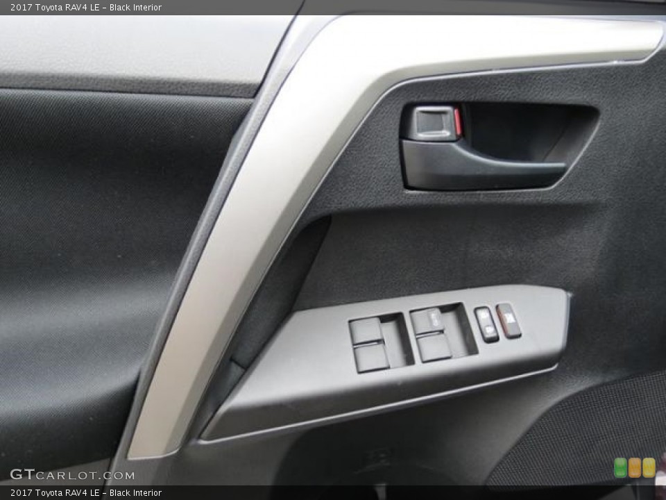 Black Interior Controls for the 2017 Toyota RAV4 LE #116241473