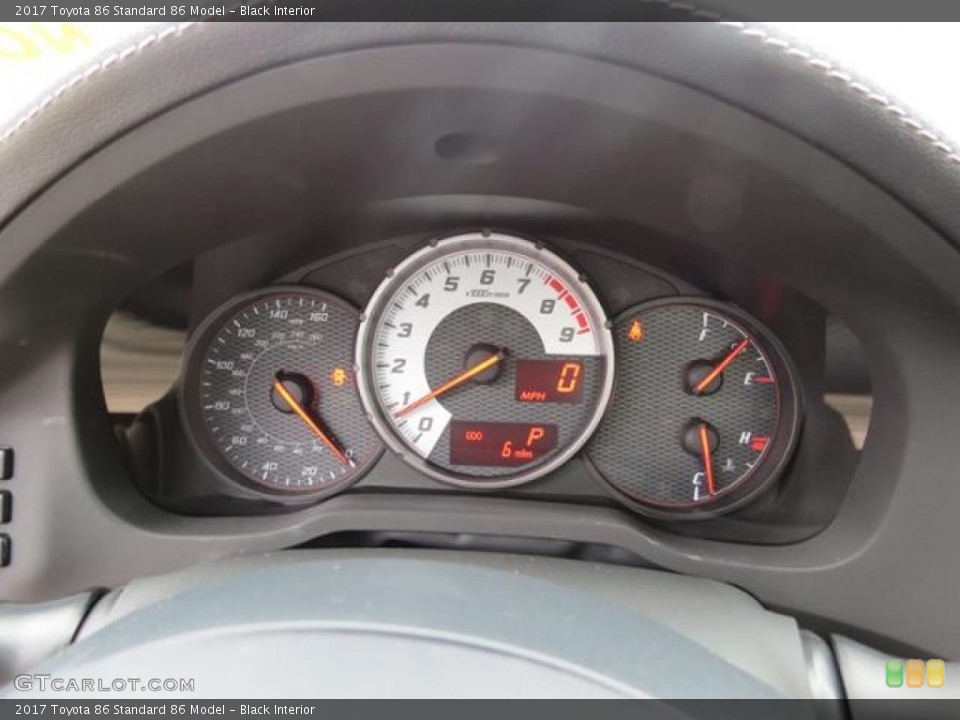Black Interior Gauges for the 2017 Toyota 86  #116242844