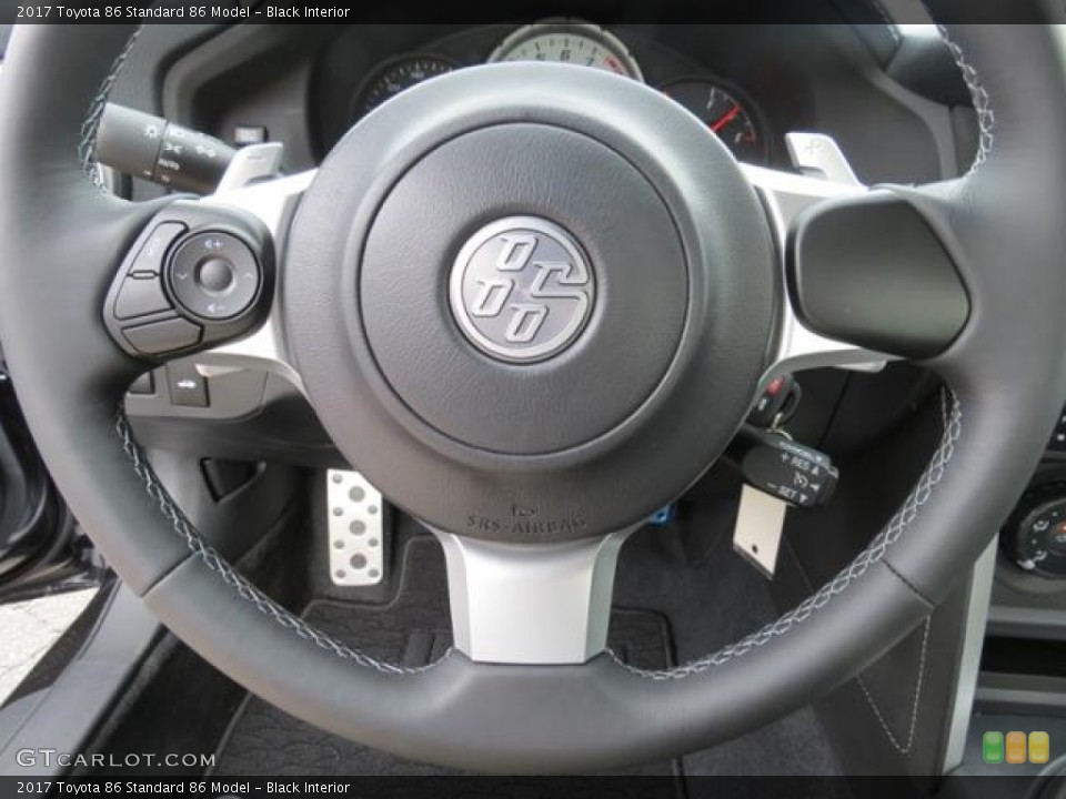 Black Interior Steering Wheel for the 2017 Toyota 86  #116242865