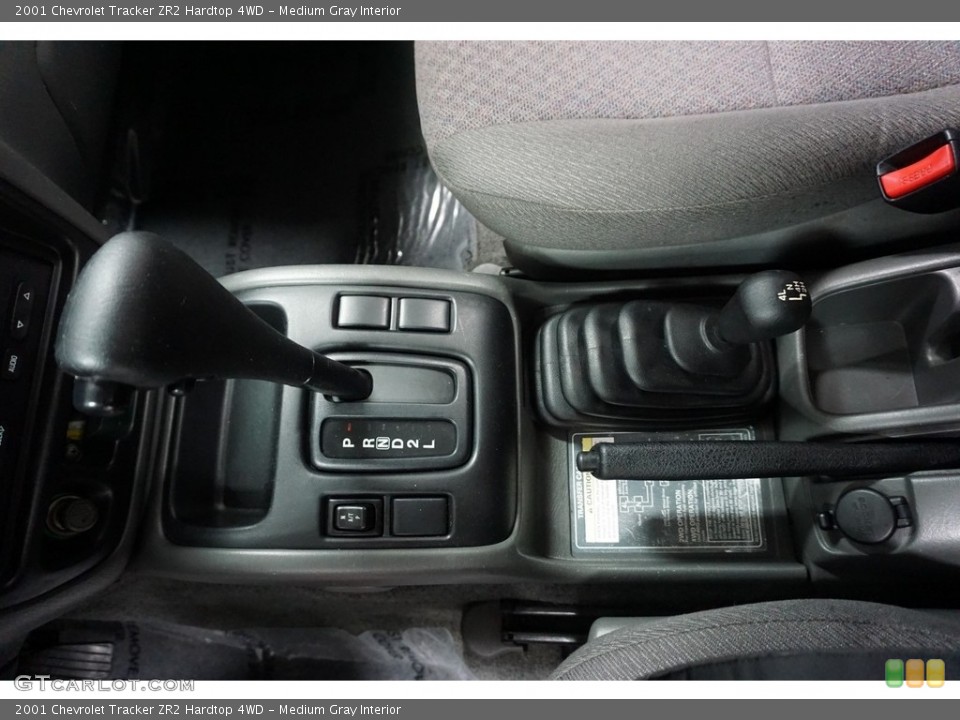 Medium Gray Interior Transmission for the 2001 Chevrolet Tracker ZR2 Hardtop 4WD #116242874