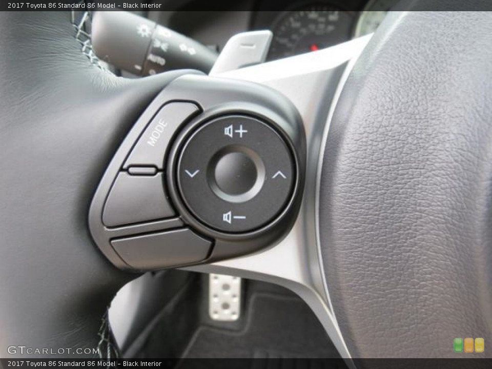 Black Interior Controls for the 2017 Toyota 86  #116242886