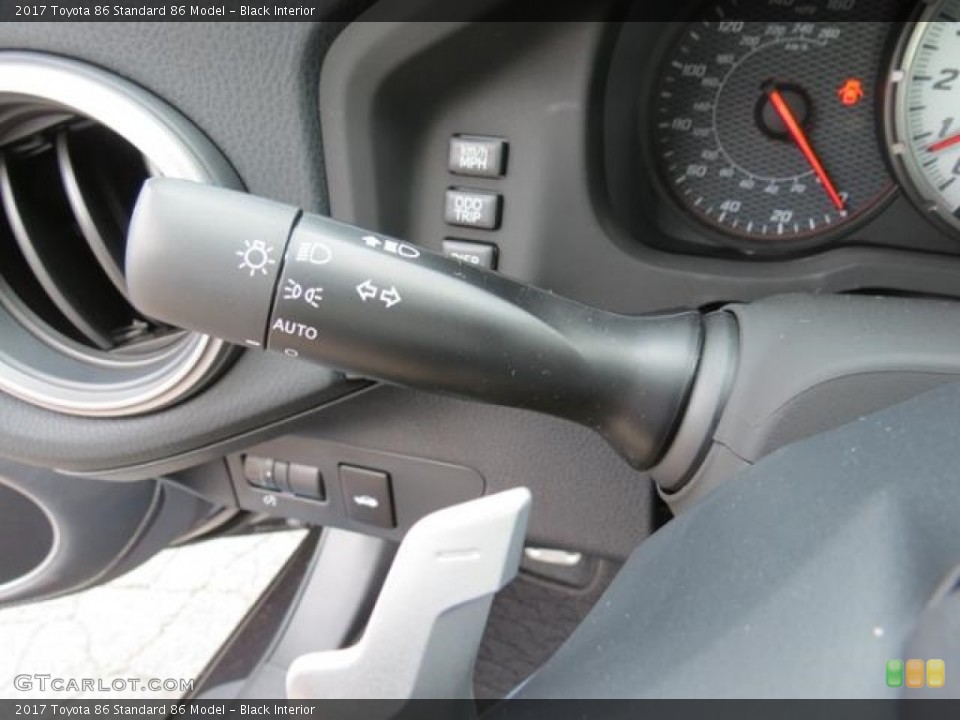 Black Interior Controls for the 2017 Toyota 86  #116242895