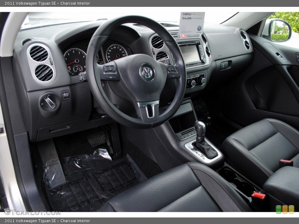Charcoal Interior Prime Interior for the 2011 Volkswagen Tiguan SE #116248220