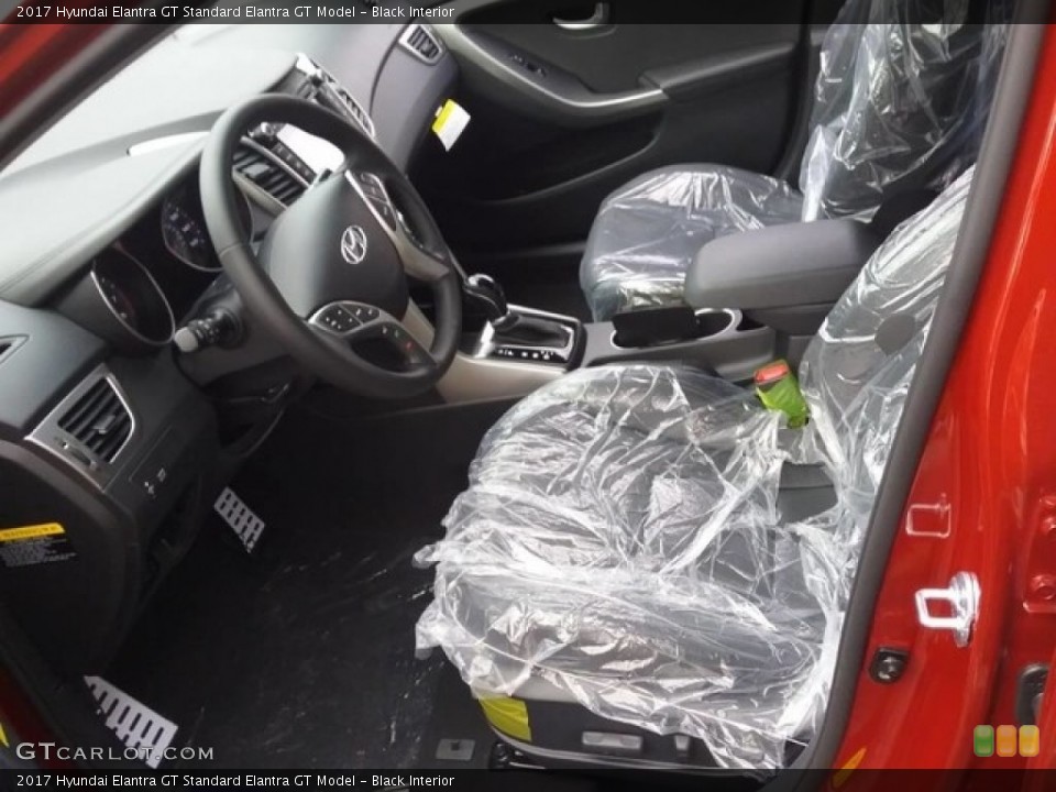 Black Interior Front Seat for the 2017 Hyundai Elantra GT  #116252529