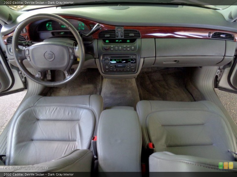 Dark Gray Interior Photo for the 2002 Cadillac DeVille Sedan #116255145