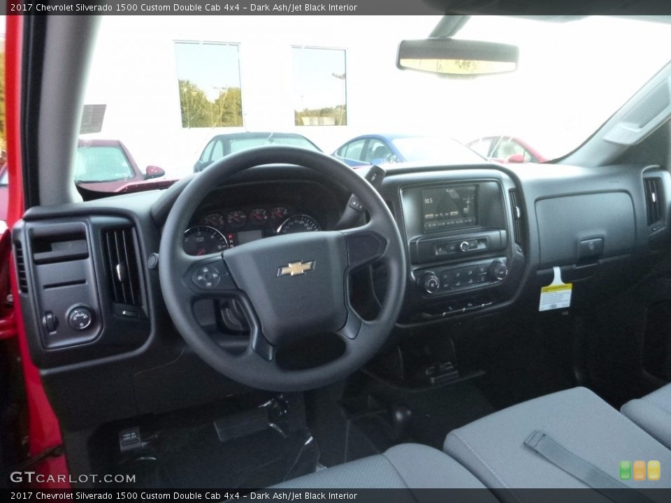 Dark Ash/Jet Black Interior Dashboard for the 2017 Chevrolet Silverado 1500 Custom Double Cab 4x4 #116267969
