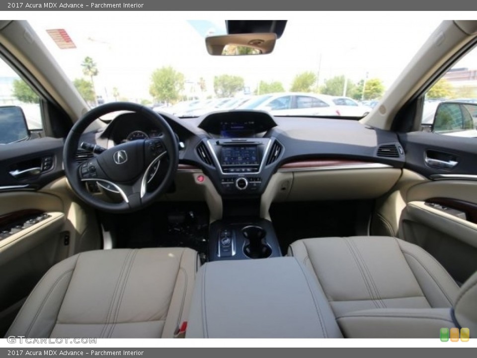 Parchment Interior Dashboard for the 2017 Acura MDX Advance #116271600