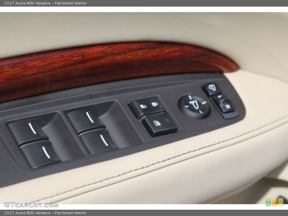 Parchment Interior Controls for the 2017 Acura MDX Advance #116271681
