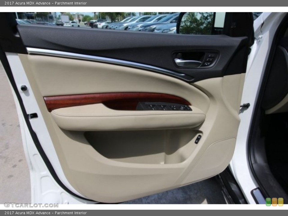 Parchment Interior Door Panel for the 2017 Acura MDX Advance #116271720