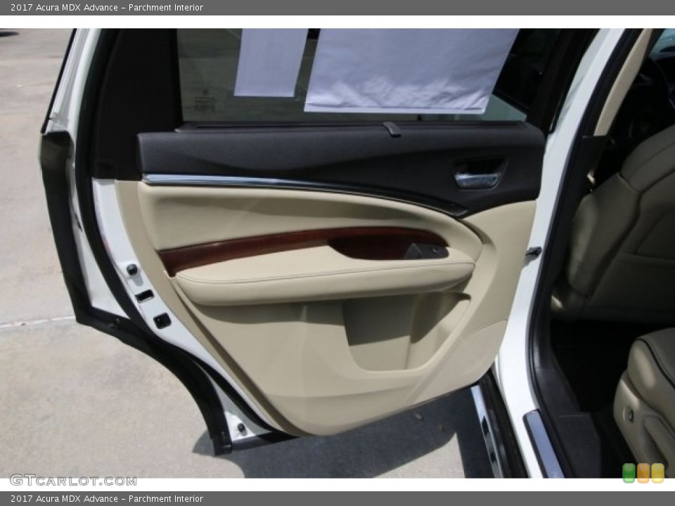 Parchment Interior Door Panel for the 2017 Acura MDX Advance #116271744