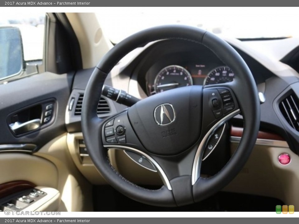 Parchment Interior Steering Wheel for the 2017 Acura MDX Advance #116271936