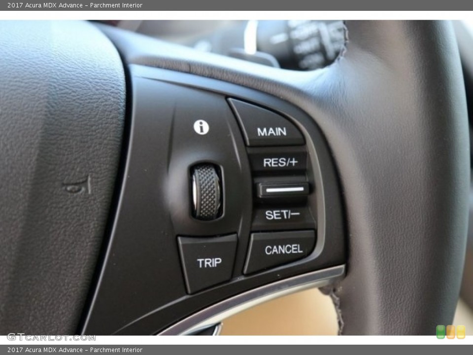Parchment Interior Controls for the 2017 Acura MDX Advance #116272140