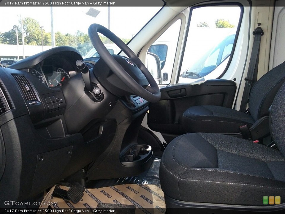 Gray Interior Photo for the 2017 Ram ProMaster 2500 High Roof Cargo Van #116273337