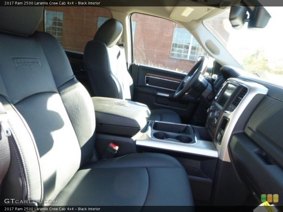 Black Interior Photo for the 2017 Ram 2500 Laramie Crew Cab 4x4 #116273877