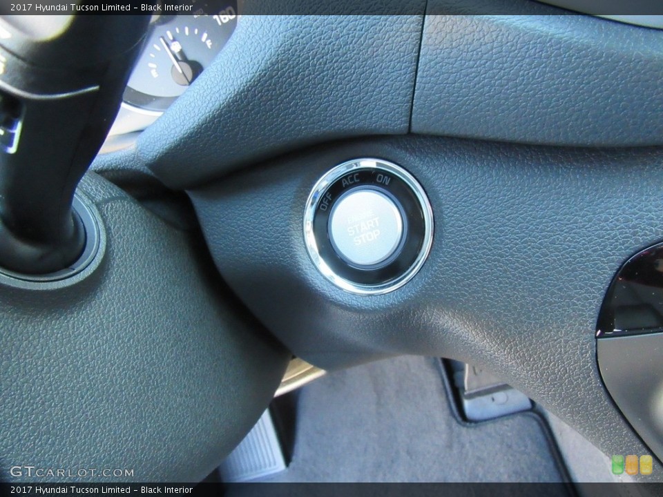 Black Interior Controls for the 2017 Hyundai Tucson Limited #116276442