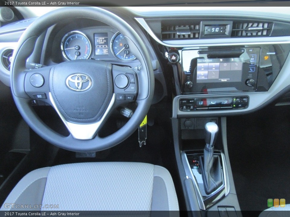 Ash Gray Interior Dashboard for the 2017 Toyota Corolla LE #116279316