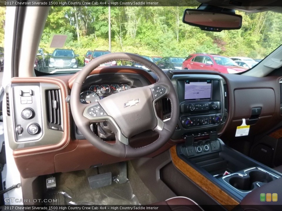 High Country Saddle Interior Dashboard for the 2017 Chevrolet Silverado 1500 High Country Crew Cab 4x4 #116294919