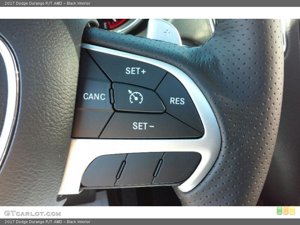 Black Interior Controls for the 2017 Dodge Durango R/T AWD #116299749