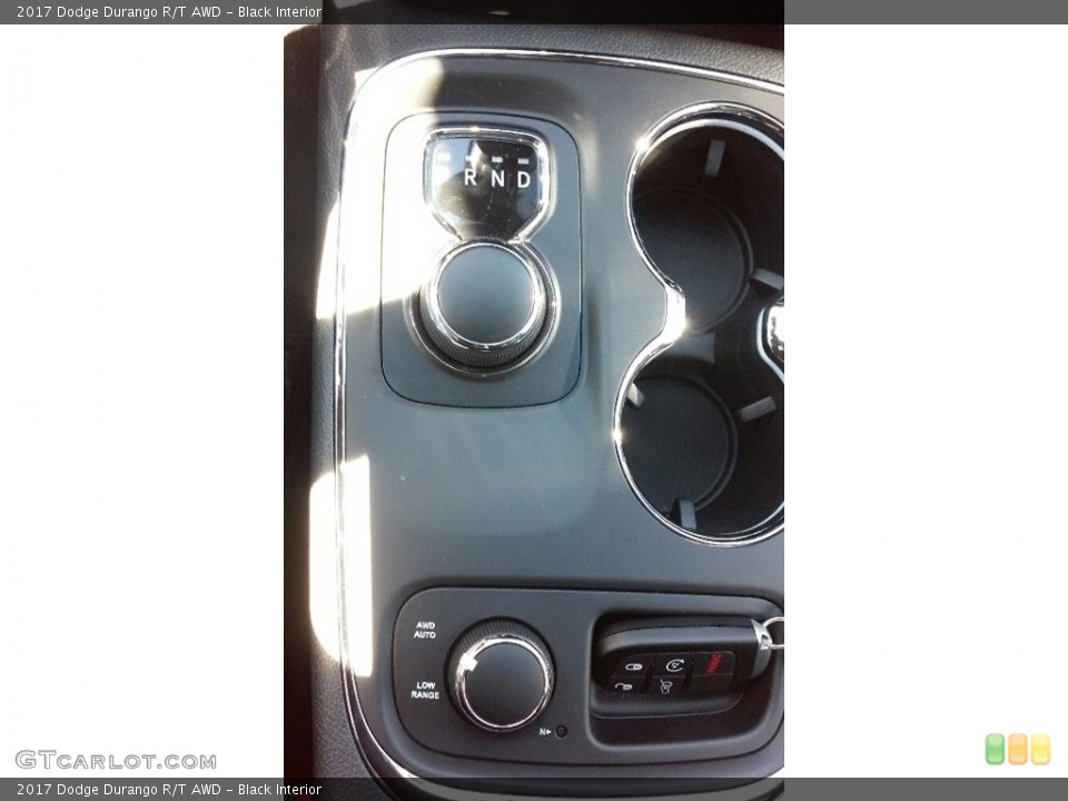 Black Interior Controls for the 2017 Dodge Durango R/T AWD #116299881