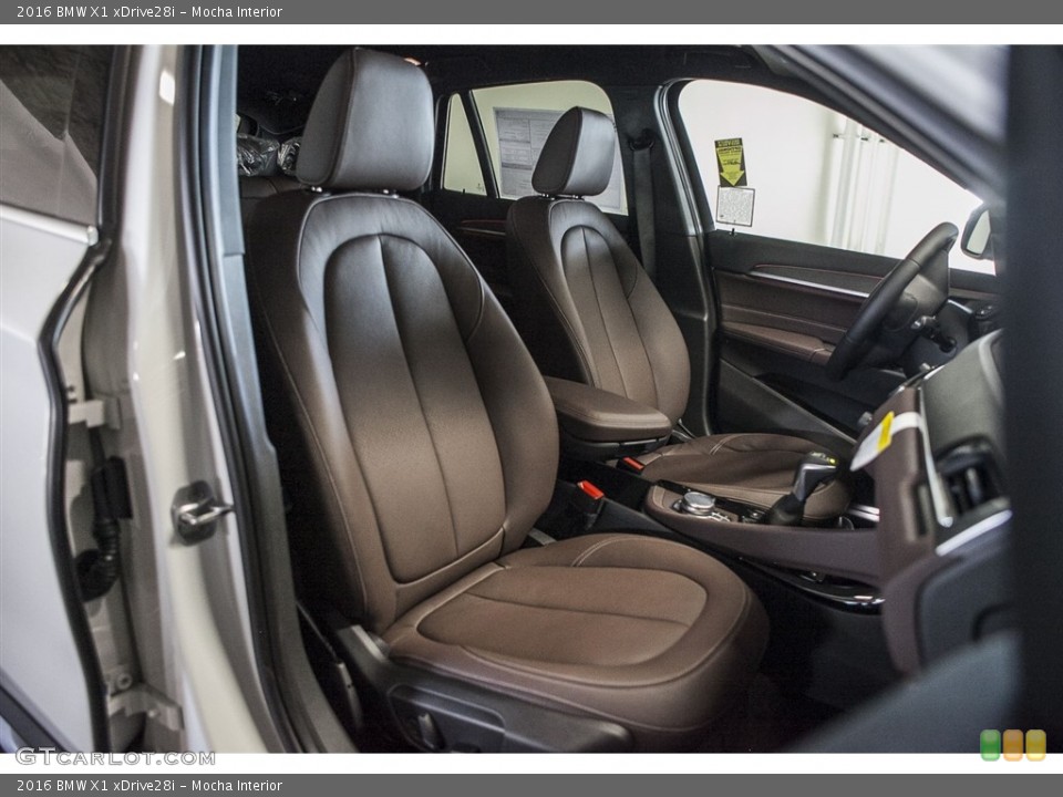 Mocha Interior Front Seat for the 2016 BMW X1 xDrive28i #116301584
