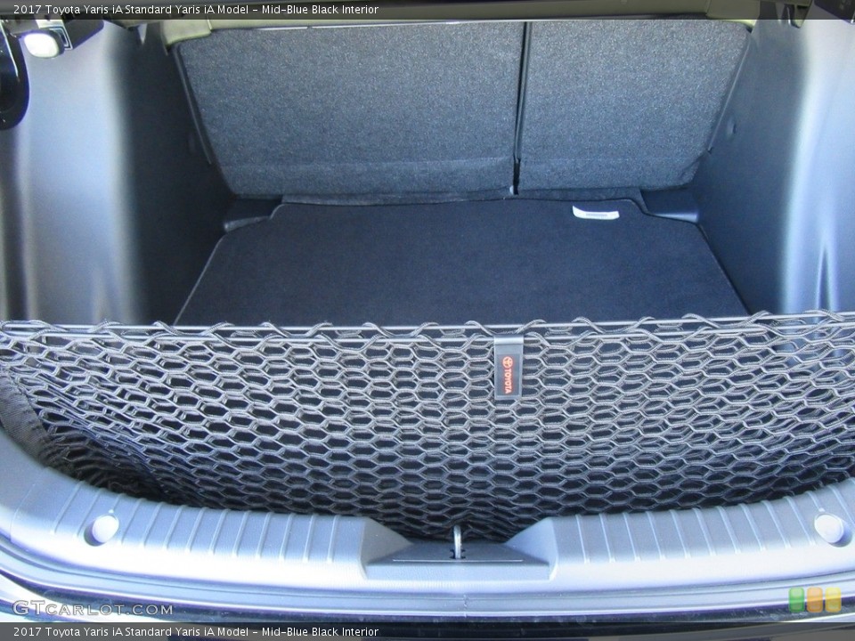 Mid-Blue Black Interior Trunk for the 2017 Toyota Yaris iA  #116304678