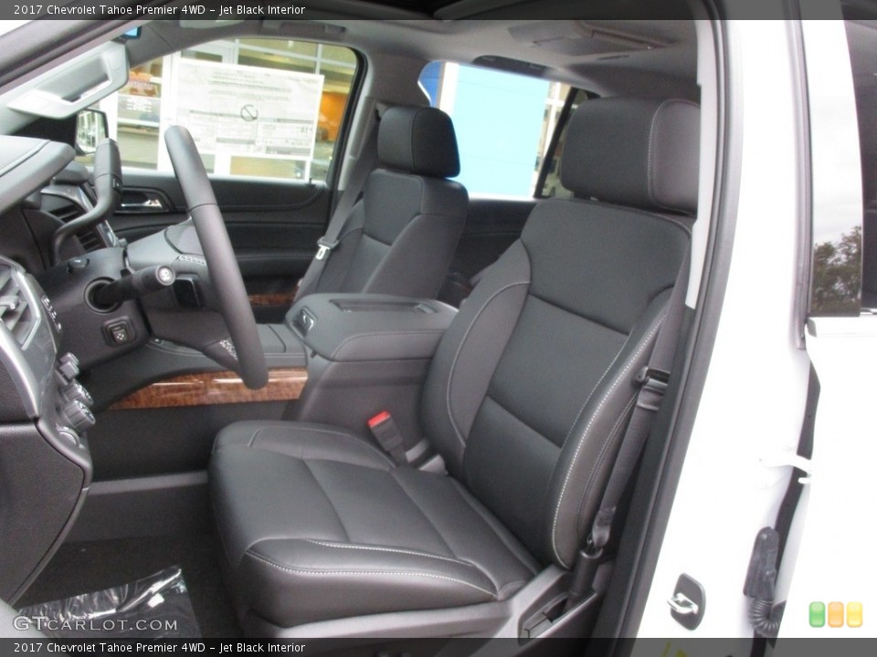Jet Black Interior Photo for the 2017 Chevrolet Tahoe Premier 4WD #116307666