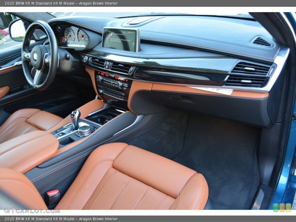 Aragon Brown Interior Photo for the 2015 BMW X6 M  #116315012