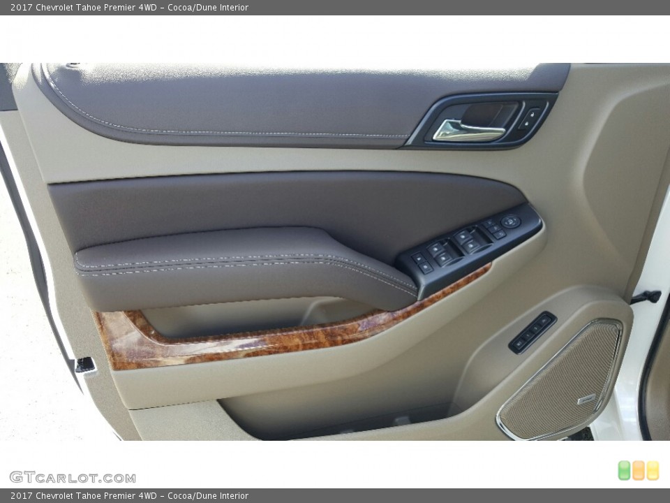 Cocoa/Dune Interior Door Panel for the 2017 Chevrolet Tahoe Premier 4WD #116320652