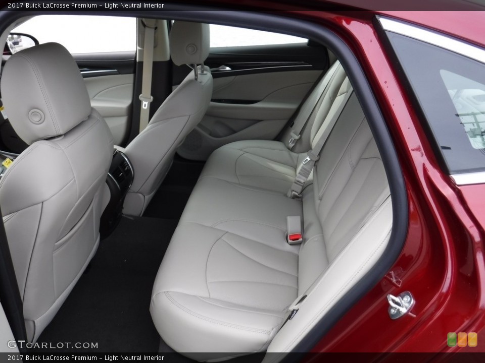 Light Neutral Interior Rear Seat for the 2017 Buick LaCrosse Premium #116327345