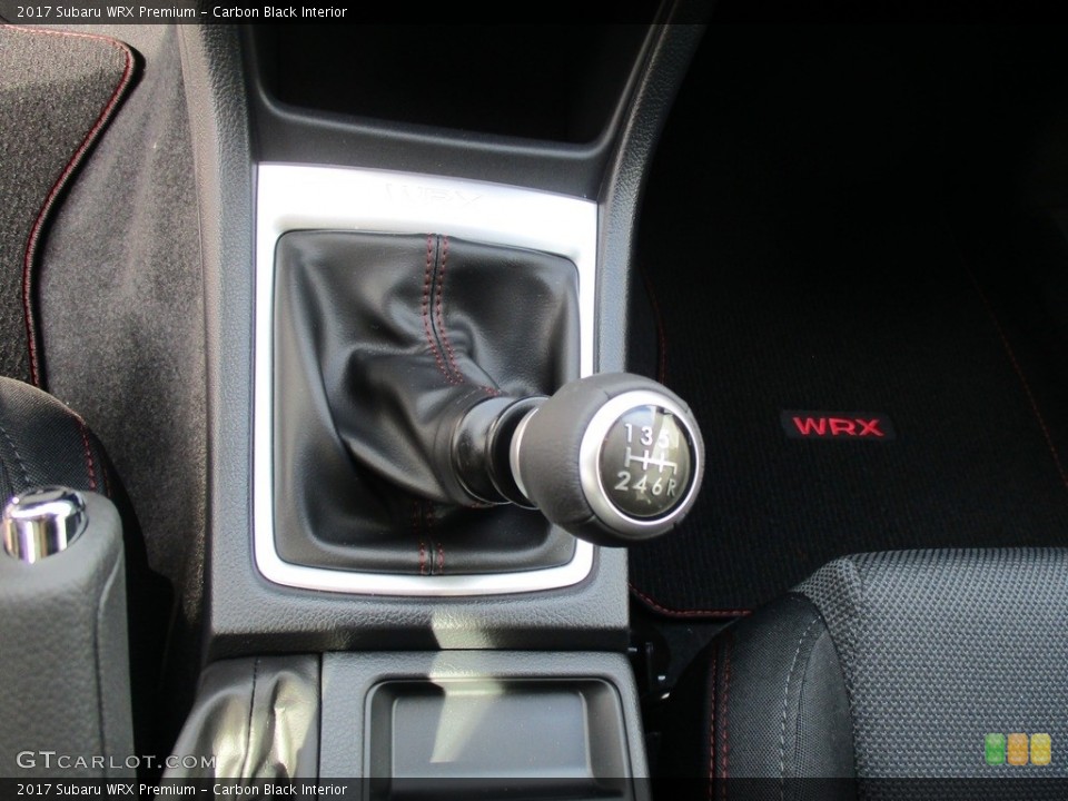 Carbon Black Interior Transmission for the 2017 Subaru WRX Premium #116327588