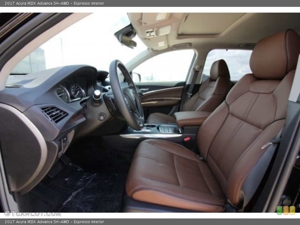 Espresso Interior Photo for the 2017 Acura MDX Advance SH-AWD #116329733