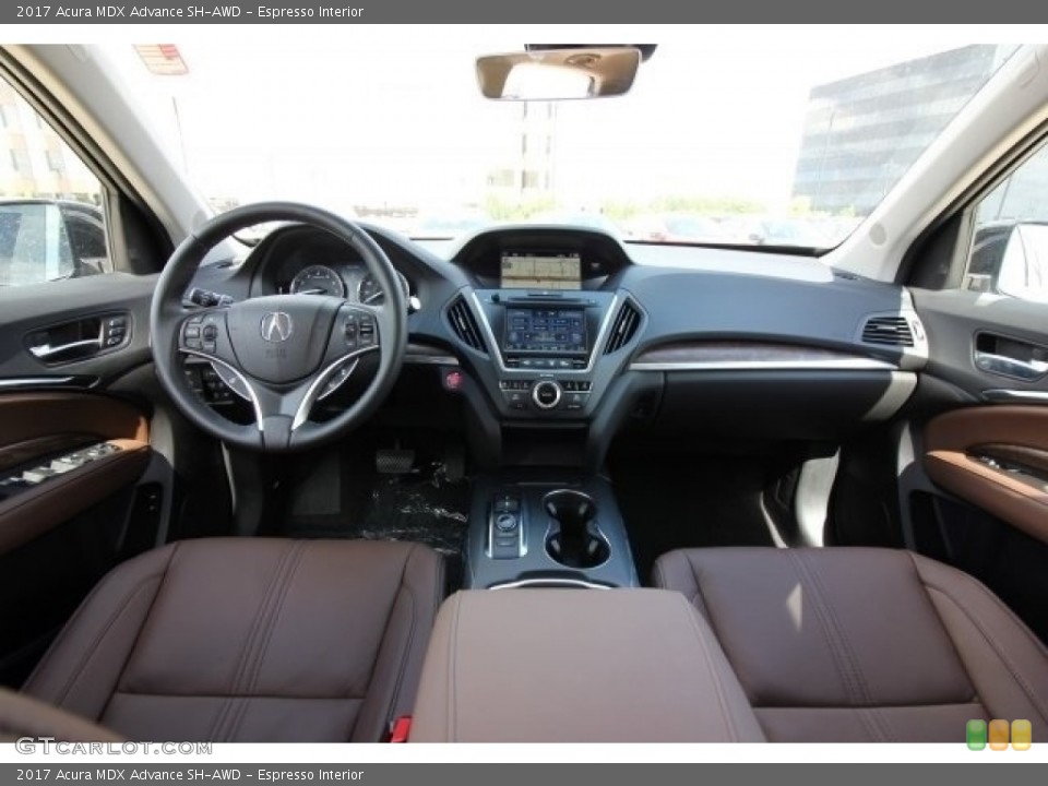 Espresso Interior Dashboard for the 2017 Acura MDX Advance SH-AWD #116329991