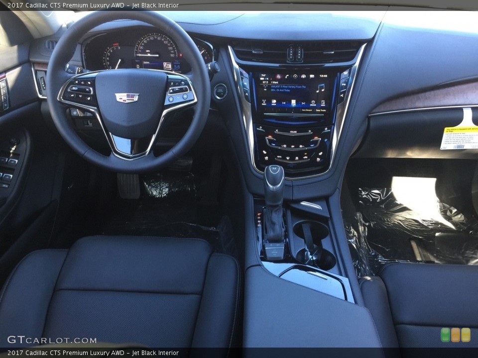 Jet Black Interior Dashboard for the 2017 Cadillac CTS Premium Luxury AWD #116333479