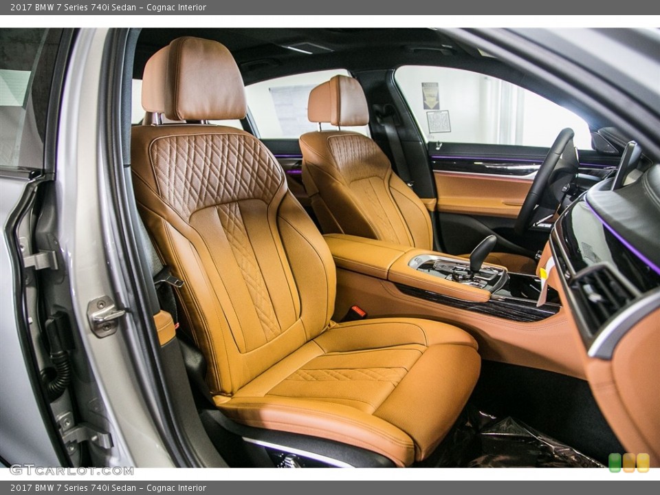 Cognac Interior Photo for the 2017 BMW 7 Series 740i Sedan #116334390