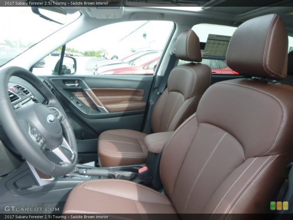 Saddle Brown Interior Photo for the 2017 Subaru Forester 2.5i Touring #116336663