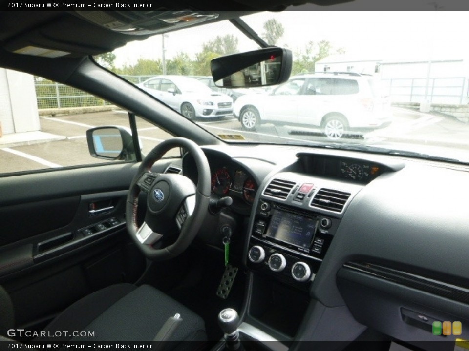 Carbon Black Interior Dashboard for the 2017 Subaru WRX Premium #116337686