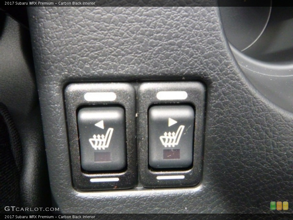 Carbon Black Interior Controls for the 2017 Subaru WRX Premium #116337878