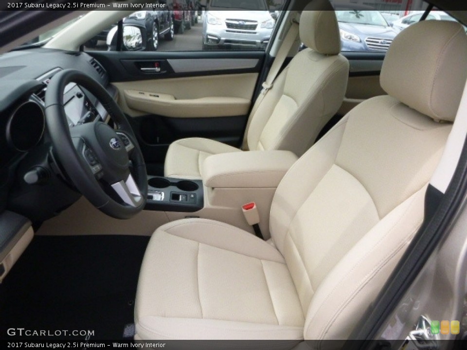 Warm Ivory Interior Photo for the 2017 Subaru Legacy 2.5i Premium #116338055