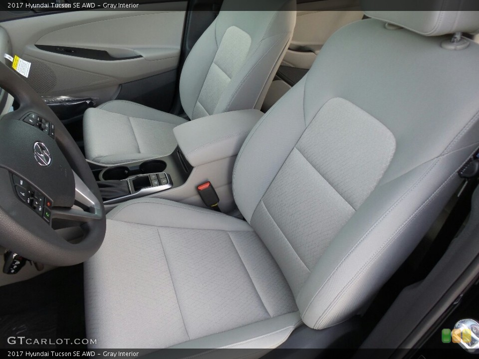Gray Interior Front Seat for the 2017 Hyundai Tucson SE AWD #116339906