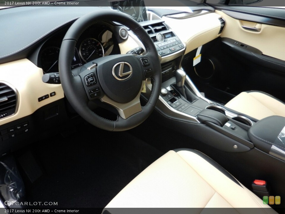 Creme Interior Photo for the 2017 Lexus NX 200t AWD #116346041