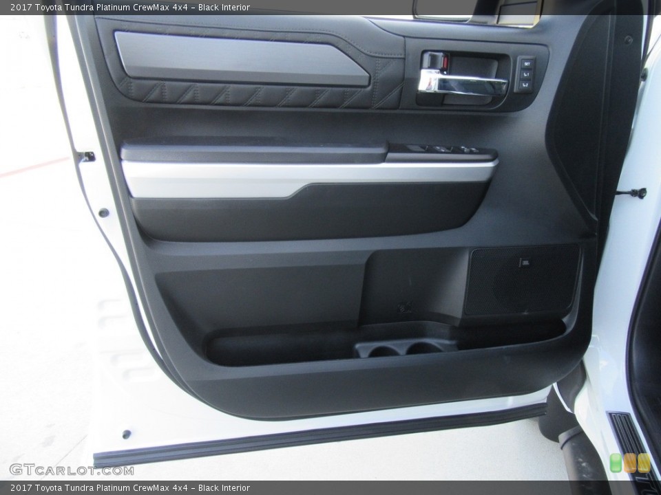 Black Interior Door Panel for the 2017 Toyota Tundra Platinum CrewMax 4x4 #116350994