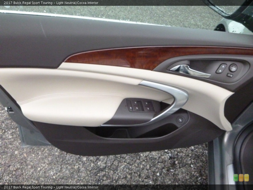 Light Neutral/Cocoa Interior Door Panel for the 2017 Buick Regal Sport Touring #116355557