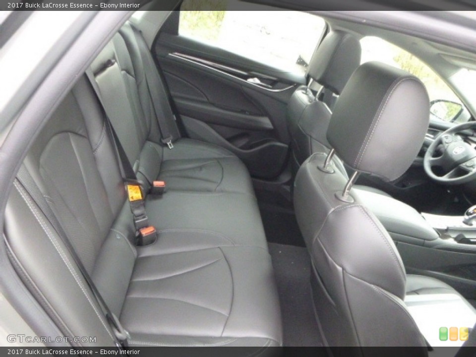 Ebony Interior Rear Seat for the 2017 Buick LaCrosse Essence #116355806