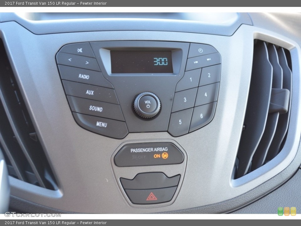 Pewter Interior Controls for the 2017 Ford Transit Van 150 LR Regular #116355887