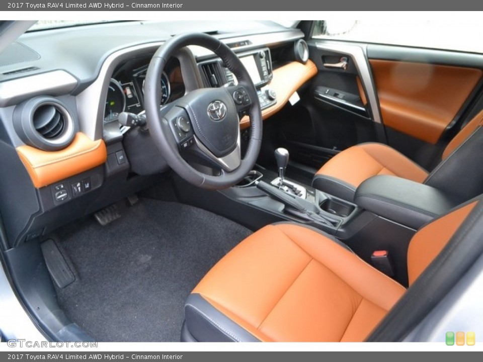 Cinnamon Interior Photo for the 2017 Toyota RAV4 Limited AWD Hybrid #116361053