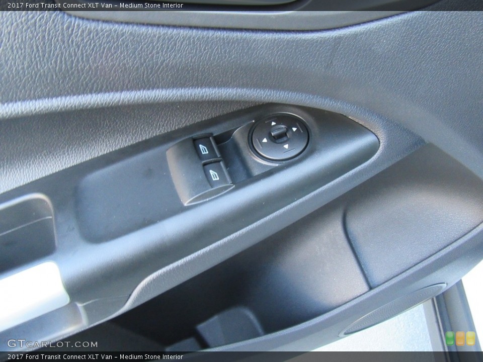 Medium Stone Interior Controls for the 2017 Ford Transit Connect XLT Van #116361552