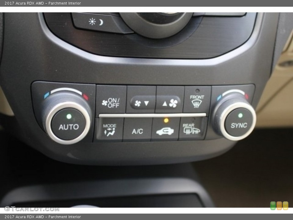 Parchment Interior Controls for the 2017 Acura RDX AWD #116373678