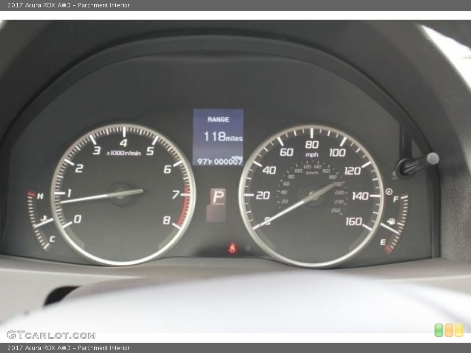 Parchment Interior Gauges for the 2017 Acura RDX AWD #116373812