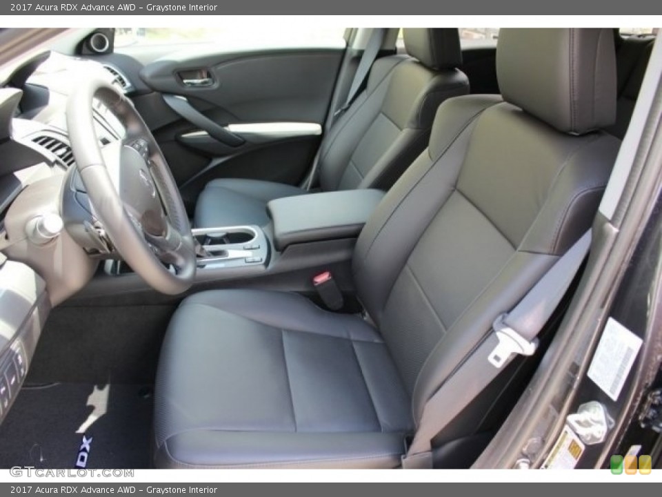 Graystone Interior Front Seat for the 2017 Acura RDX Advance AWD #116374853