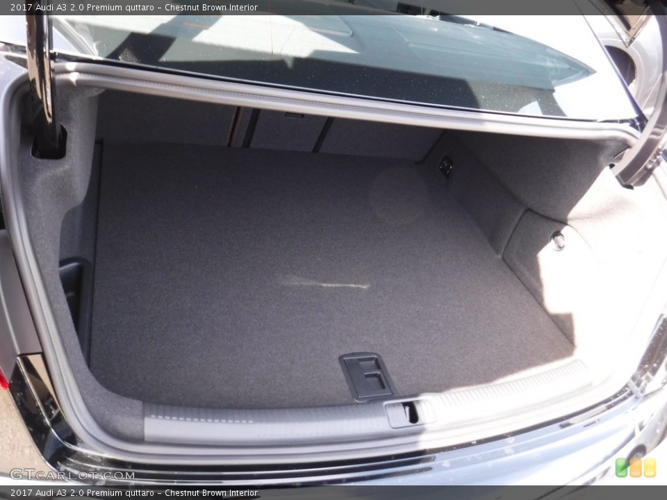 Chestnut Brown Interior Trunk for the 2017 Audi A3 2.0 Premium quttaro #116376310